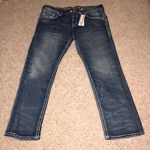 Rock Revival Blue Jeans